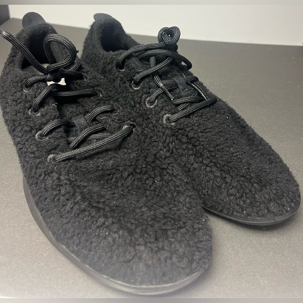 Allbirds Men's Black‎ Wool Sneakers, Mens size:12